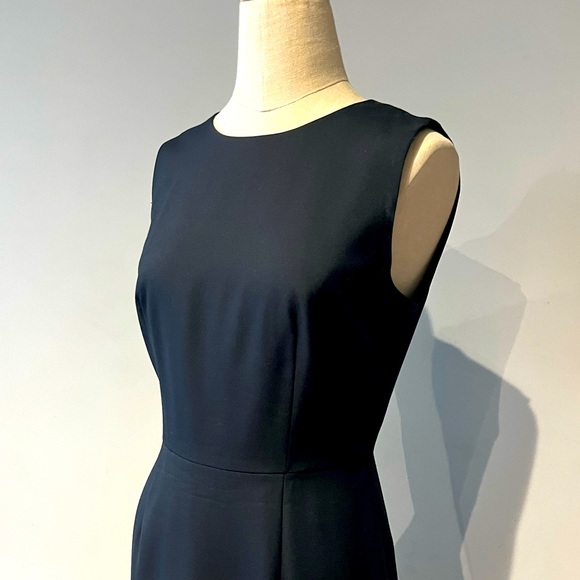 J.Crew Black Ruffle Dress - Picture 3 of 6